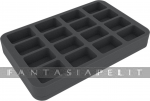 Figure Foam Tray 35 mm (1.4 inches) Half-size with 16 Slots