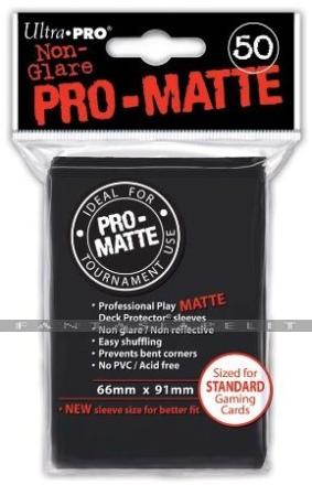 Deck Protector: Standard Pro-Matte Black (50)