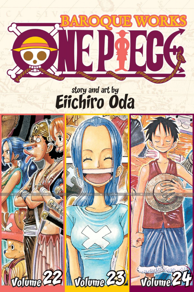 One Piece  - 3in1: 22-23-24 (Baroque Works)