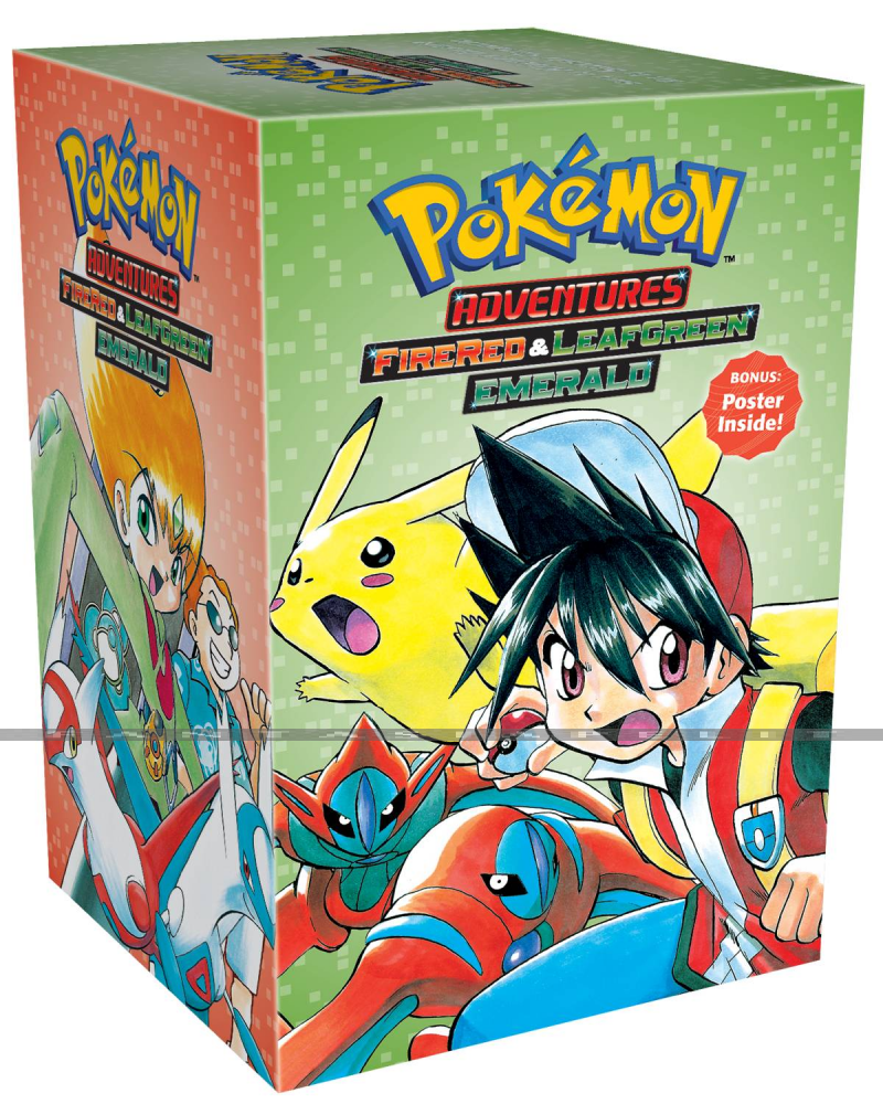 Pokemon Adventures Boxed Set 4: FireRed & LeafGreen Emerald