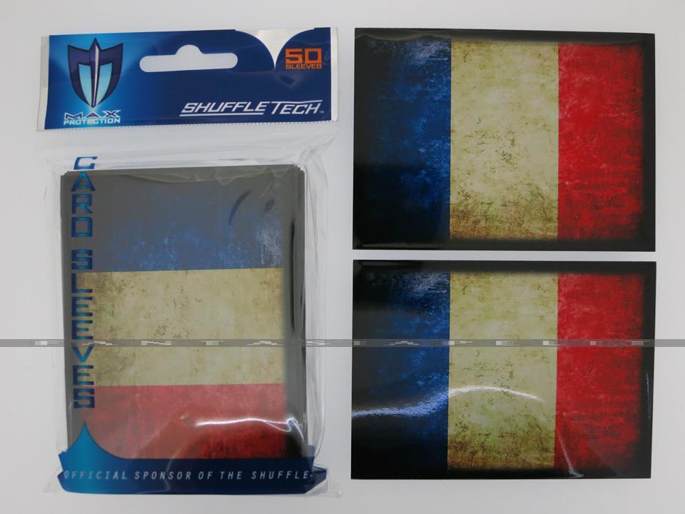 Sleeves: Shuffle-Tech Flag Series -France (50)