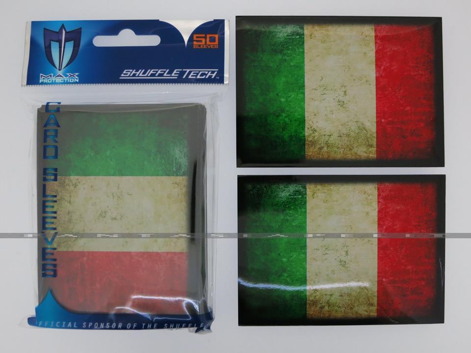 Sleeves: Shuffle-Tech Flag Series -Italy (50)