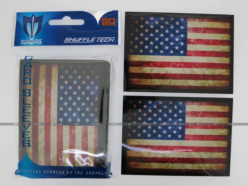 Sleeves: Shuffle-Tech Flag Series -USA (50)