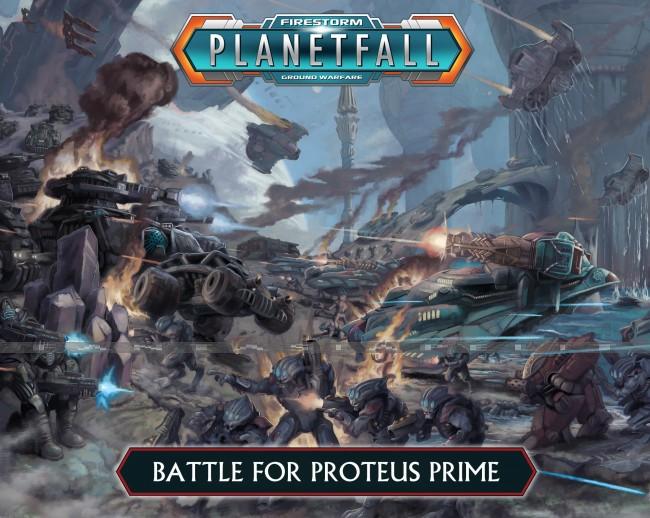 Firestorm Planetfall Two Player Box Battle for Proteus Prime