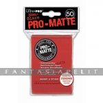 Deck Protector Non-Glare Pro-Matte Red (50)