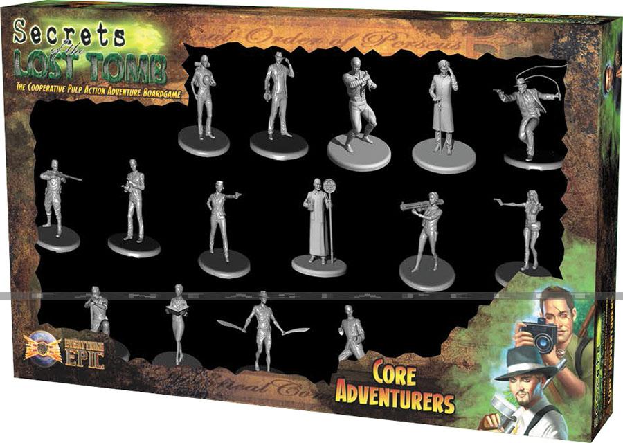 Secrets of the Lost Tomb: Miniatures -Core Adventurers