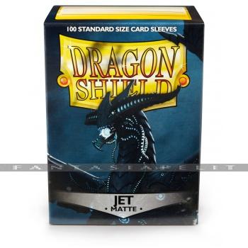 Dragon Shield: Matte Sleeves Jet (100)