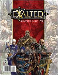 Exalted Second Edition Character Sheet Pad