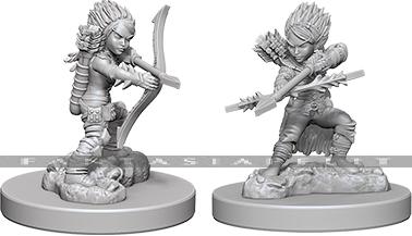 Pathfinder Deep Cuts Unpainted Miniatures: Gnome Rogue Female (2)