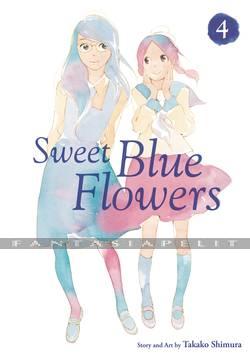 Sweet Blue Flowers 4