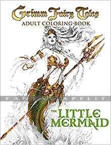 Grimm Fairy Tales Adult Coloring Book: Little Mermaid