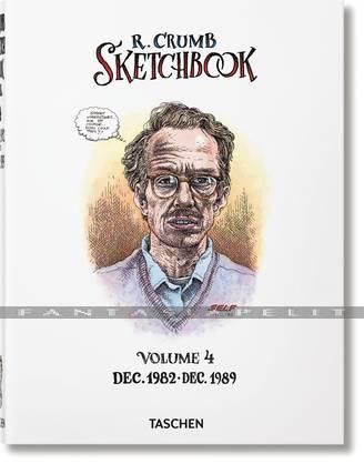 Robert Crumb Sketchbook 4: Dec 1982 - Dec 1989 (HC)