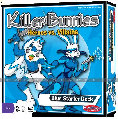 Killer Bunnies: Heroes vs Villains Blue Starter