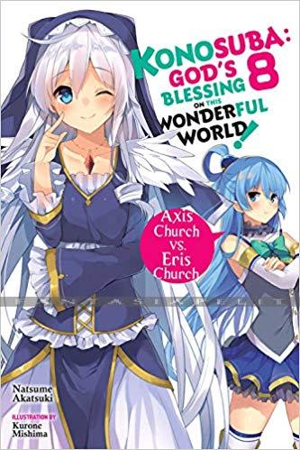 Konosuba Light Novel 08: Axis Church vs. Eris Church