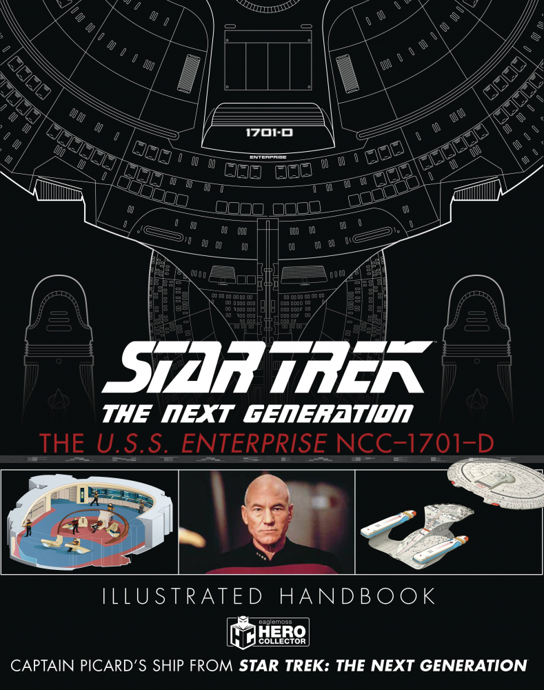 Star Trek: Next Generation -U.S.S. Enterprise NCC-1701-D Illustrated Handbook (HC)