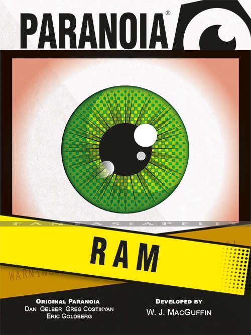 Paranoia RPG: RAM Deck