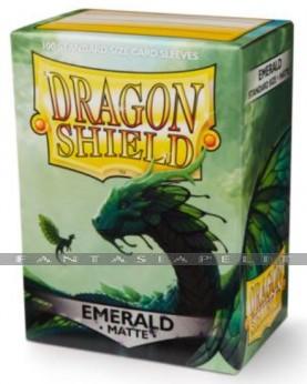 Dragon Shield: Matte Sleeves Emerald (100)