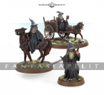 Gandalf the Grey Foot, Mounted and on Cart (3)