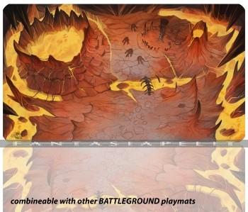 Blackfire Playmat: Ultrafine 2mm Battleground Edition Mountain
