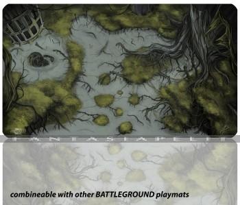 Blackfire Playmat: Ultrafine 2mm Battleground Edition Swamp