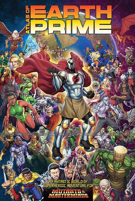 Mutants & Masterminds 3rd Edition: Atlas of Earth Prime (HC)