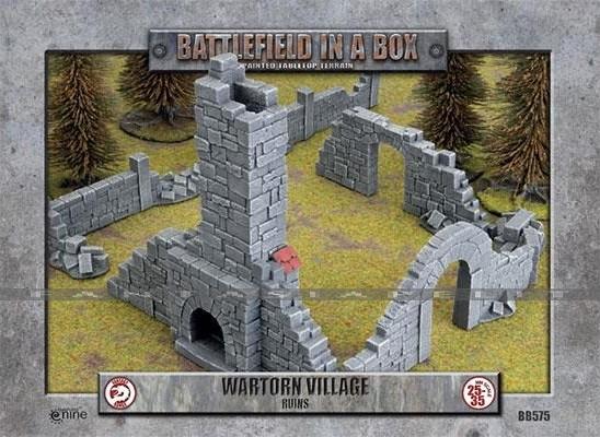 Battlefield in a Box - Wartorn Village: Ruins (30mm)