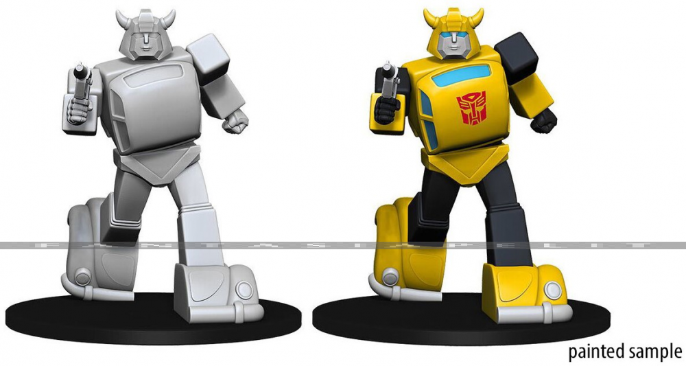 Transformers Deep Cuts Unpainted Miniatures: Bumblebee