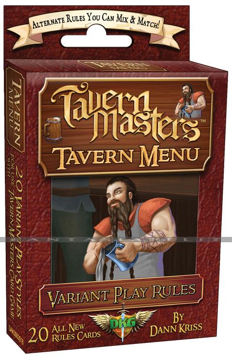 Tavern Masters: Tavern Menu Deck