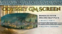 Odyssey of the Dragonlords: GM Screen and Map