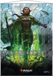 Magic the Gathering: Stained Glass Wall Scroll -Nissa