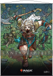 Magic the Gathering: Stained Glass Wall Scroll -Ajani
