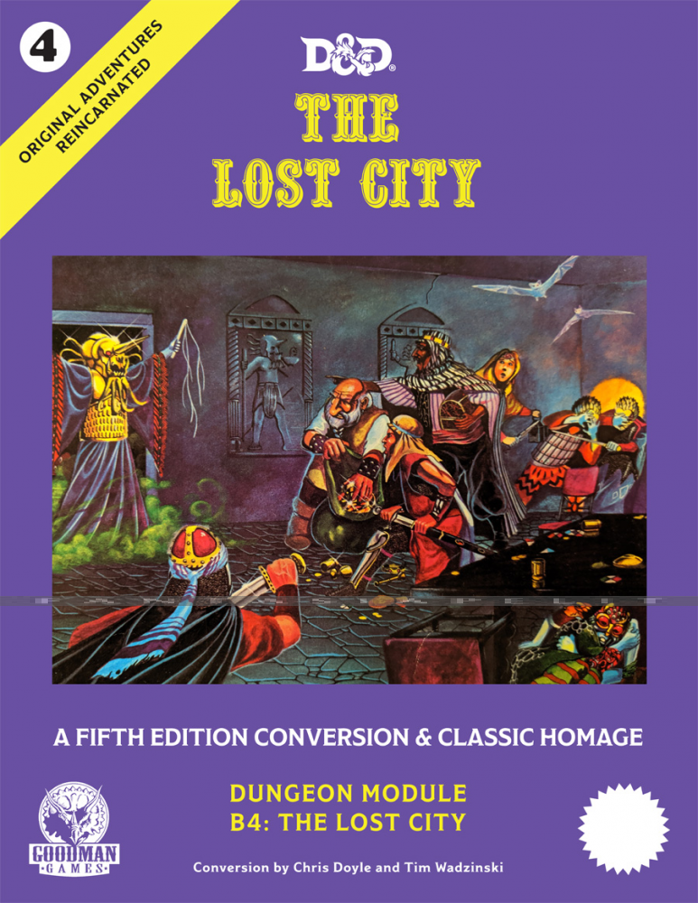 Original Adventures Reincarnated 4: The Lost City (HC)