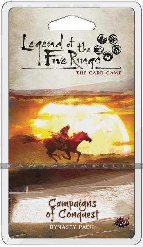Legend of the Five Rings LCG: DC4 -Campaigns of Conquest Dynasty Pack