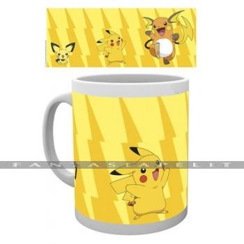 Pokemon Mug: Pikachu Evolve