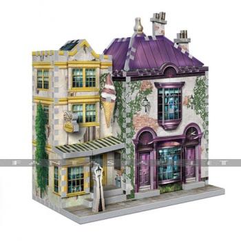 Harry Potter Wrebbit 3D Puzzle: Madam Malkin's and Florean Fortescue