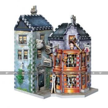 Harry Potter Wrebbit 3D Puzzle: Weasley's Wizard Wheezes and Daily Prophet