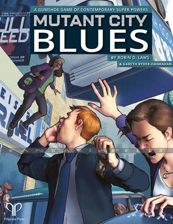 Mutant City Blues 2nd Edition (GUMSHOE Superhero RPG)
