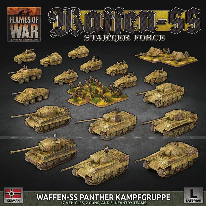 Waffen-SS Starter Force: Waffen-SS Panther Kampfgruppe (Plastic)