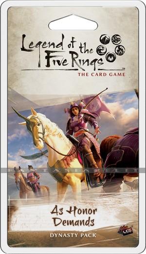 Legend of the Five Rings LCG: DC5 -As Honor Demands Dynasty Pack