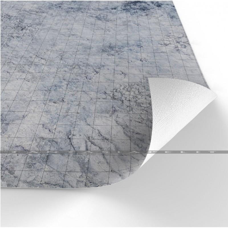 Dry-Erase mat Snow with Grid 80cm x 80cm (31,5'' x 31,5')