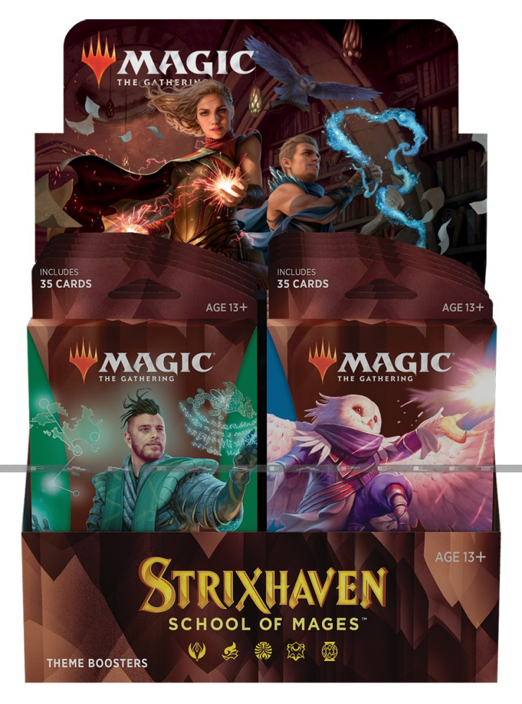 Magic the Gathering: Strixhaven School of Mages Theme Booster DISPLAY (10)