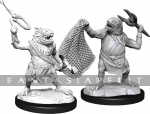 D&D Nolzur's Marvelous Unpainted Miniatures: Kuo-Toa & Kuo-Toa Whip (2)
