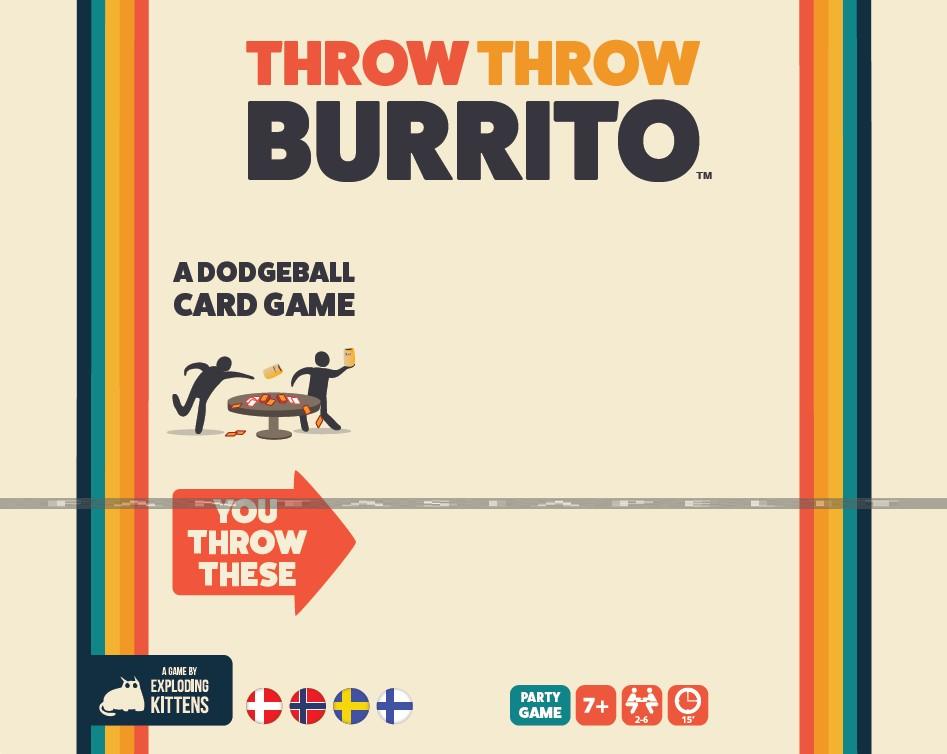 Throw Throw Burrito: A Dodgeball Card Game (suomeksi)