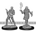 Critical Role Unpainted Miniatures: Pallid Elf Rogue and Bard Male (2)