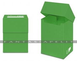 Deck Box: Solid Lime Green 80+