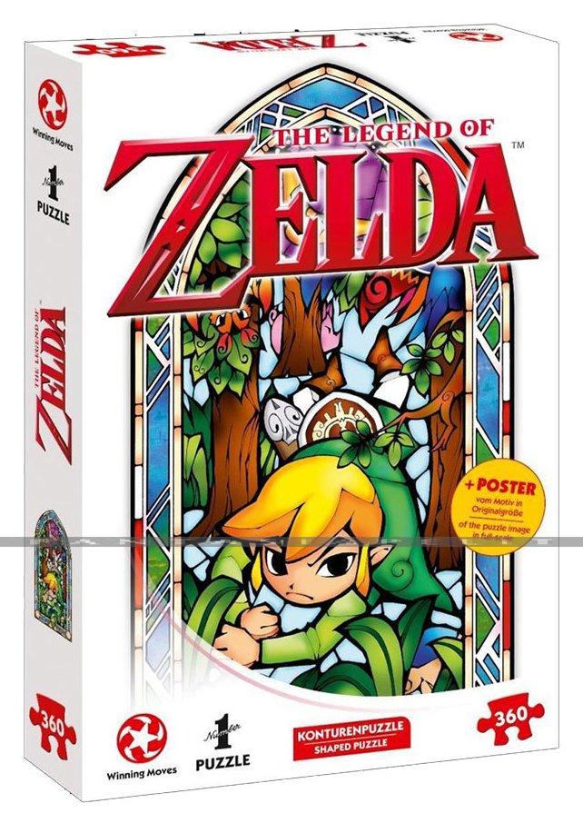 Legend of Zelda Puzzle: Link Boomerang (360 pieces)