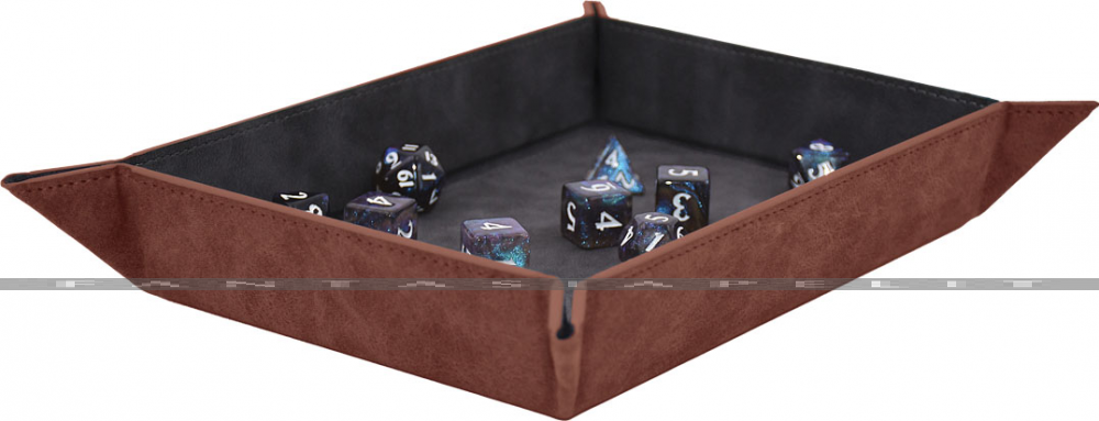 Foldable Dice Rolling Tray: Ruby