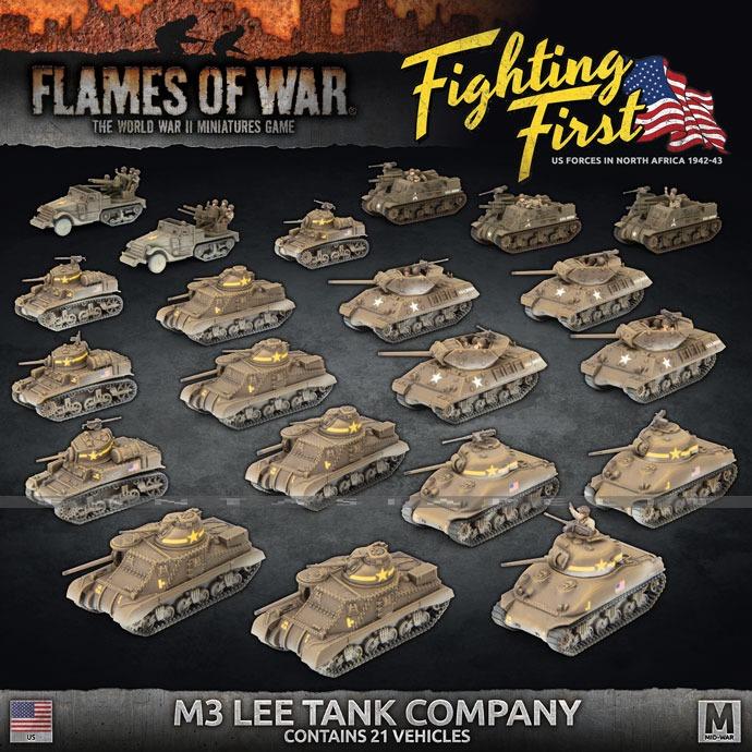 American Starter Force: M3 Lee Tank Company (Plastic)