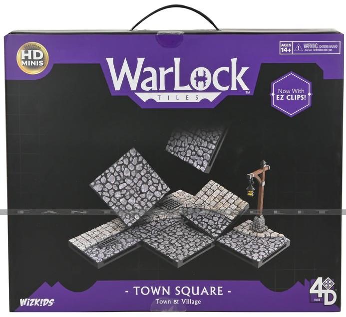 WarLock Tiles: Town & Village -Town Square