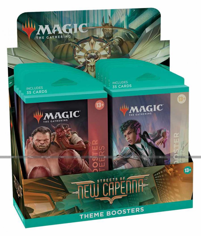 Magic the Gathering: Streets of New Capenna Theme Booster DISPLAY (10)